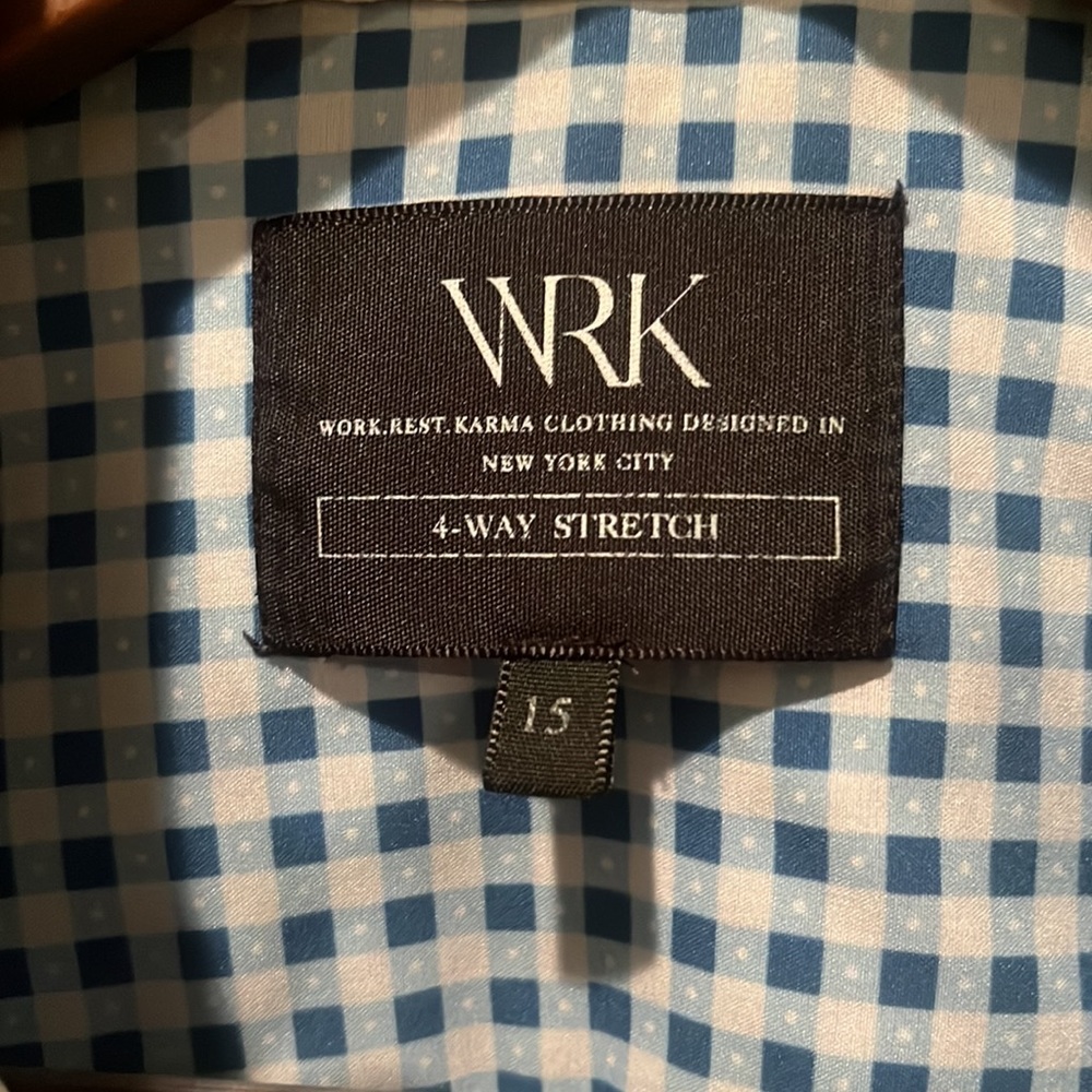 High End Wrk Button Down Excellent Shape - image 2